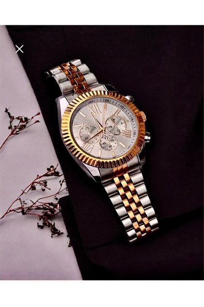 Rose Silver Color - Sports Men's Eoma Counter Wristwatch