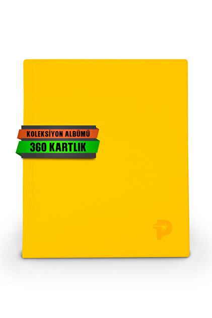 Pokscard CUSTOM YELLOW CARD ALBUM 360 CARD HOLDER (POKEMON - SOCCER CARD - PANINI - MAGIC ETC.)- Trendyol Pokscard CUSTOM YELLOW CARD ALBUM 360 CARD HOLDER (POKEMON - SOCCER CARD - PANINI - MAGIC ETC.)- Trendyol