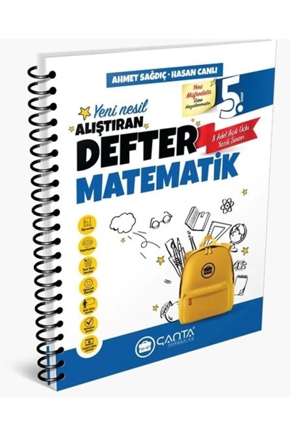 Çanta Yayınları 5. Sınıf Matematik Alıştıran Defter