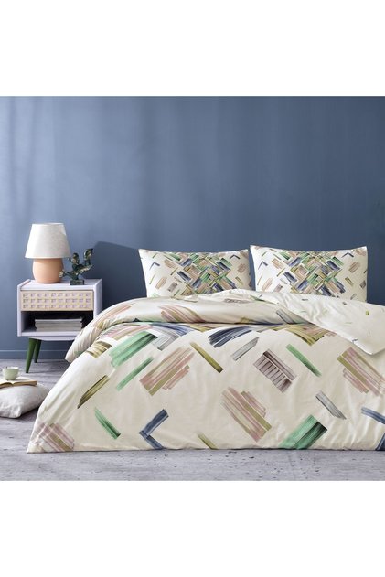 Taç Miles Ranforce Double Duvet Cover Set Orange