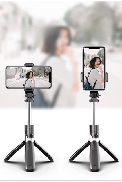 Ayaklı Beyaz Mini Tripod