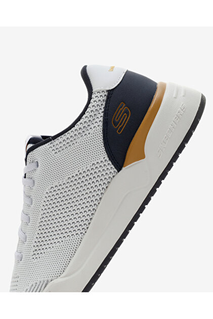 Skechers CORLİSS - DORSET Erkek Beyaz Günlük Ayakkabı 210793 WHT