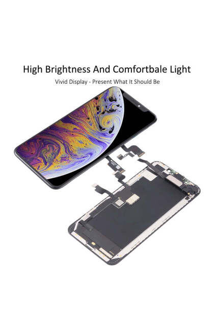 indirimplus iPhone XS Max LCD Ekran +Tamir Seti +Kulaklık Hoparlör