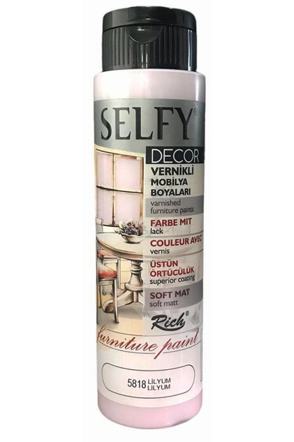 Rich Selfy Decor Vernikli Boya 500cc - Lilyum 5818