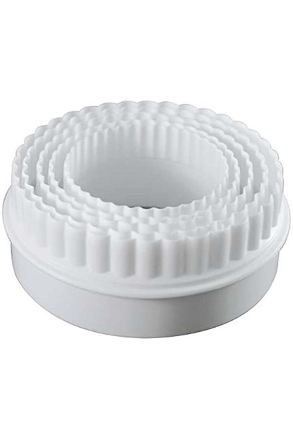 Bt933 round double sided volovan set plastic 5 pieces