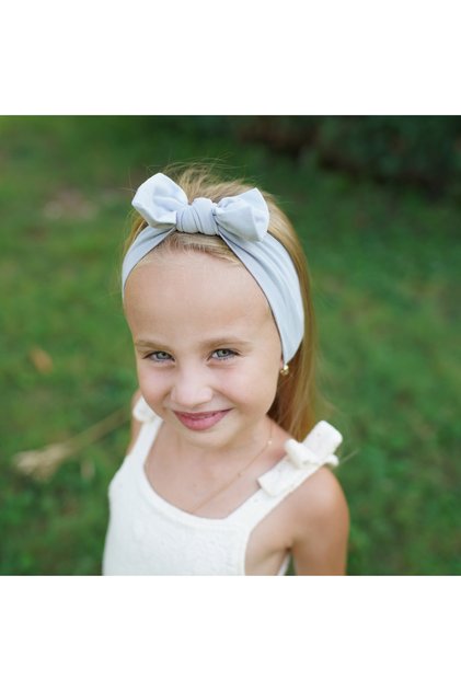 Girl's Cotton Combed, Anti-Slip, Anti-Sweat, Ultra Light Flexible Tie Hair Band