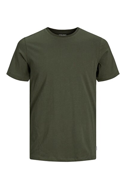 Jack & Jones JJE BASIC TEE O NECK NOOS - T-shirt basic - olive night Jack & Jones JJE BASIC TEE O NECK NOOS - T-shirt basic - olive night
