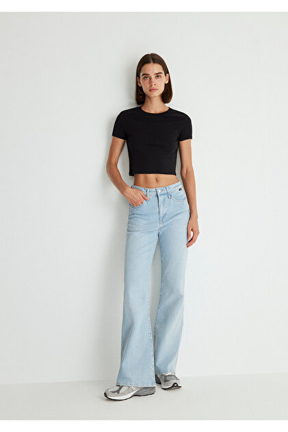 Mavi Los Angeles Classic Denim Buz Mavi Jean Pantolon 1010349