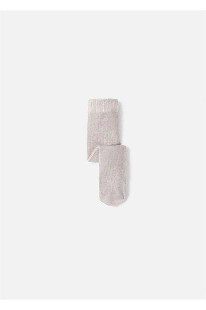 Baby Ribbed Pantyhose Beige 9751