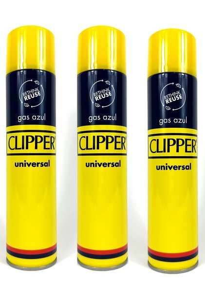 Butane Gaz Çakmak Gazı 250 Ml. 3 Adet