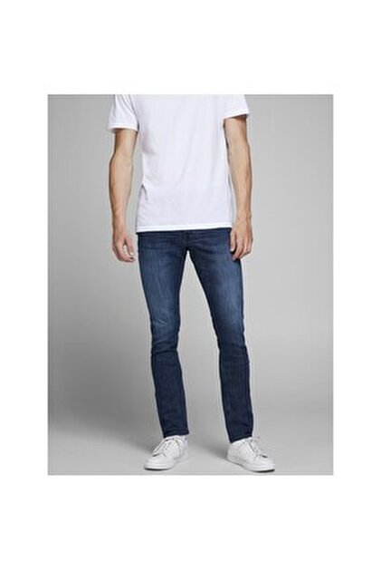 JACK & JONES JEANS INTELLIGENCE JJILIAM JJORIGINAL skinny jeans blue denim