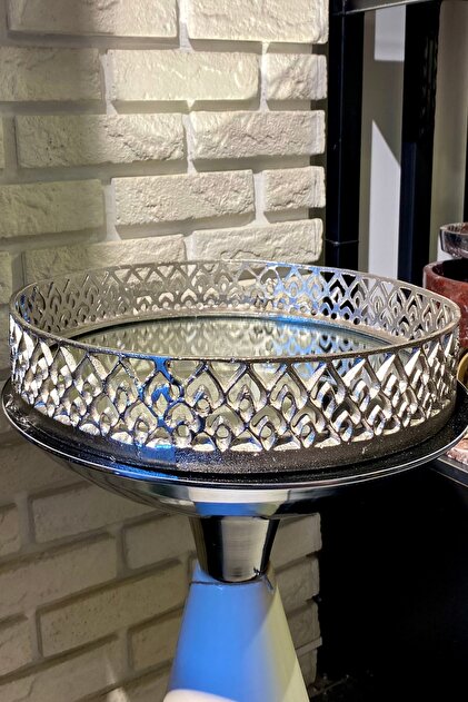 LAMEDORE Döküm 40 Cm Dekoratif Aynalı Tepsi - Fiyatı, Yorumları