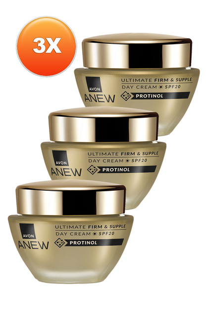 Avon Anew Ultimate Firm & Supple Gündüz Kremi SPF20 50 Ml. Üçlü