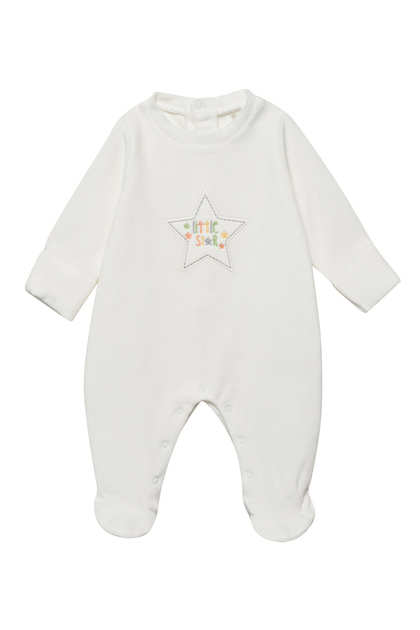 Unisex Bebek Kadife Tulum
