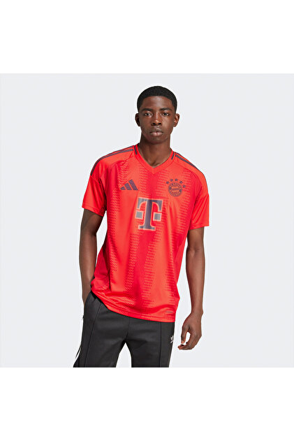 adidas FC Bayern Munich 2024-25 Erkek Kırmızı Futbol Forması