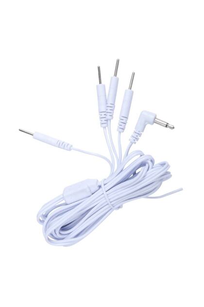 4 Uçlu Soketli Tens Cihazı Kablosu - Tens Kablosu - Elektroped Kablosu