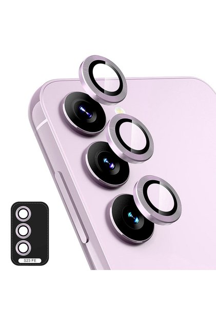 Samsung Galaxy S23 Fe Camera Lens Protector Shatterproof Glass Does Not Affect Quality Tempered Clear Protection