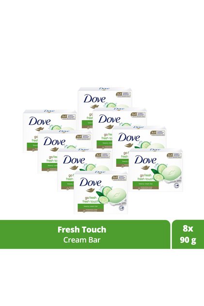 Cream Bar Beauty Soap Fresh Touch 100 Gr. X 8 Pieces