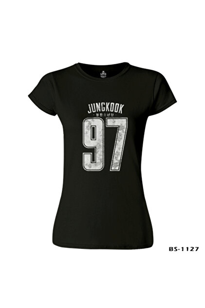 Lord T-Shirt Bts - Jungkook 97 Siyah Kadın Tshirt - Fiyatı, Yorumları