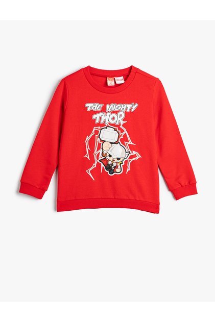 Baby Boy Red Sweatshirt