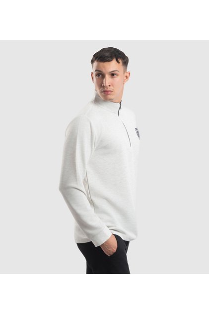 Men's Blue Long Sleeve Polo Tshirt