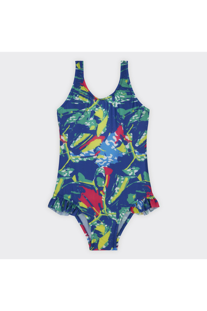 Girl's Colorful Swimsuit