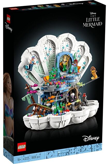LEGO Disney 43225 The Little Mermaid Royal Clamshell - Fiyatı