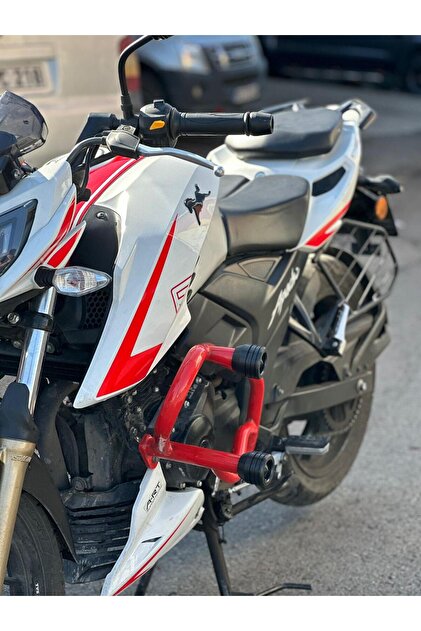 Tvs Apache Rtr 200 Özel Yapım Koruma Demiri 2 'li ( Kırmızı)