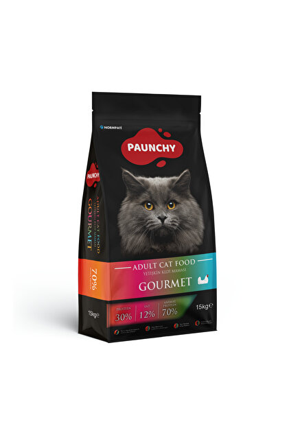 PAUNCHY Tavuk Etli Gurme Yetişkin Kedi Maması 15 Kg - Fiyatı