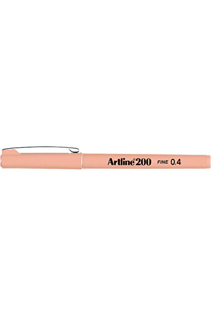 200 Fineliner 0.4mm Felt Tip Pen Apricot (Apricot)