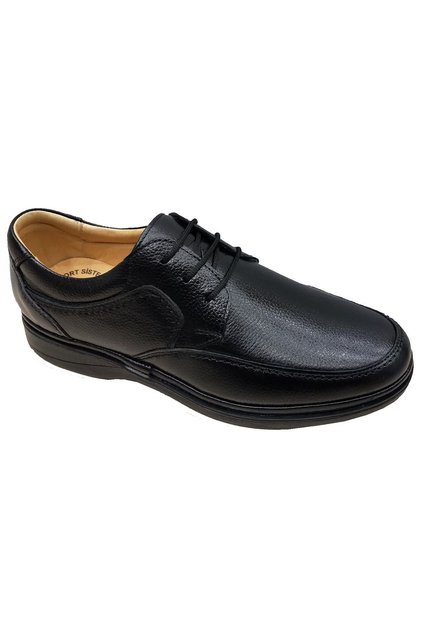Ekinci Genuine Leather Lace-Up Casual Shoes
