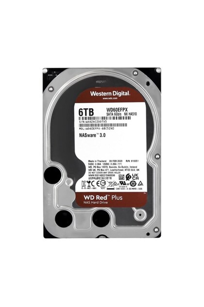 WD 6TB RED WD60EFPX 256MB 5400RPM SATA-3 NAS DİSKİ - Fiyatı, Yorumları