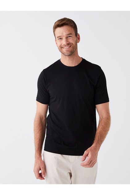 Vizyon New Season Crew Neck Combed Cotton Men's T-Shirt