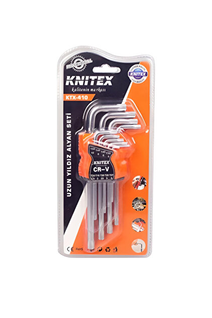 Knitex KTX-410 Alyan Anahtarı Uzun Yıldız - Fiyatı, Yorumları