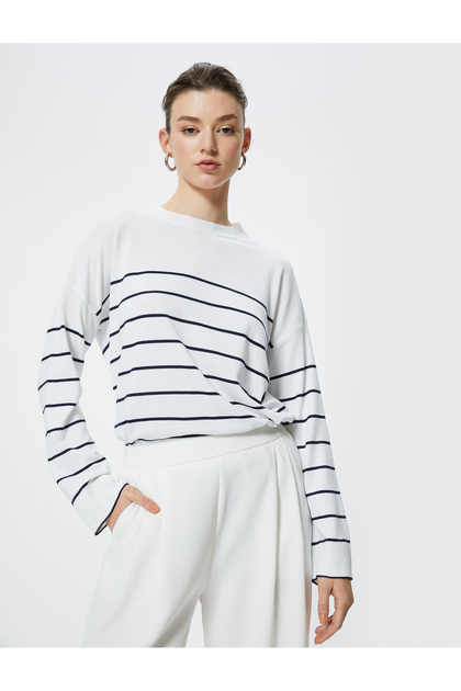 Basic Knitwear Sweater Long Sleeve Crew Neck