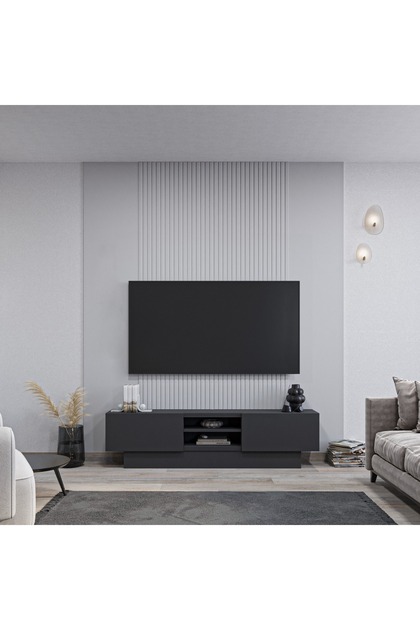 Liva Tv Sehpası Bazalı - Antrasit