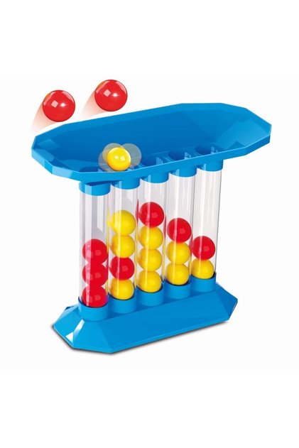 Bouncing Ball Game - Colorful Multiplayer Board Game for Family, Blue Bounce Ball Box Game