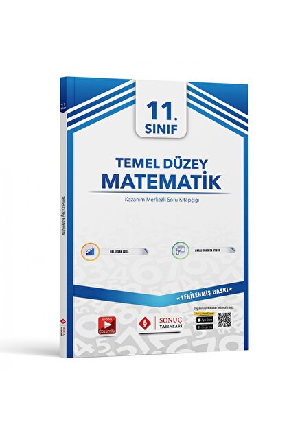 Sonuç Yayınları 11.sınıf Temel Düzey Matematik Tek Kitap Sonuç