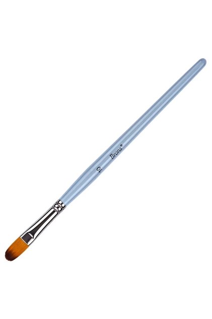 Br855 200K Series Oil and Acrylic Paint Brush Long Handle No:10