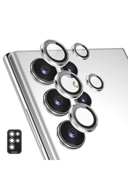 Samsung Galaxy S23 Ultra 5 Pieces Camera Lens Protective Glass Camera Protection Case