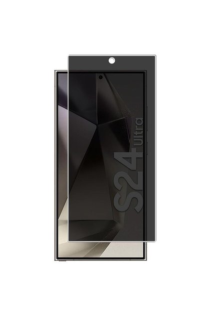 Samsung Galaxy S24 Ultra Hayalet Ekran Koruyucu Tam Kapatan Gizli Tamperli Cam