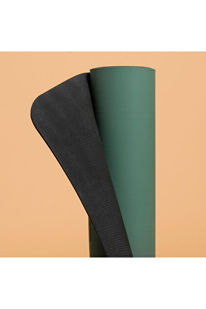 Decathlon Kimjaly Yoga Matı - 185cm X 65cm X 3mm - Haki - + V2