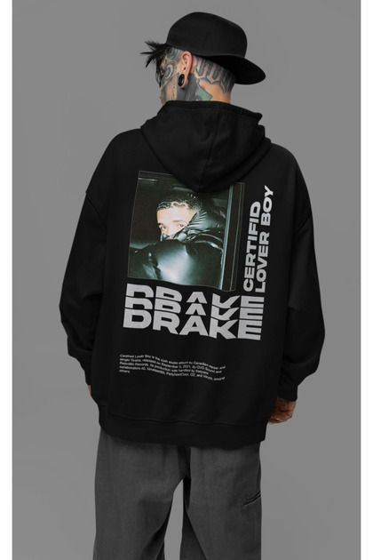 Drake Rapper Printed Unisex Oversize Singer Hoodie