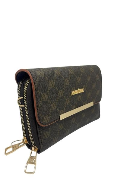 381 Bag Brown Dotted