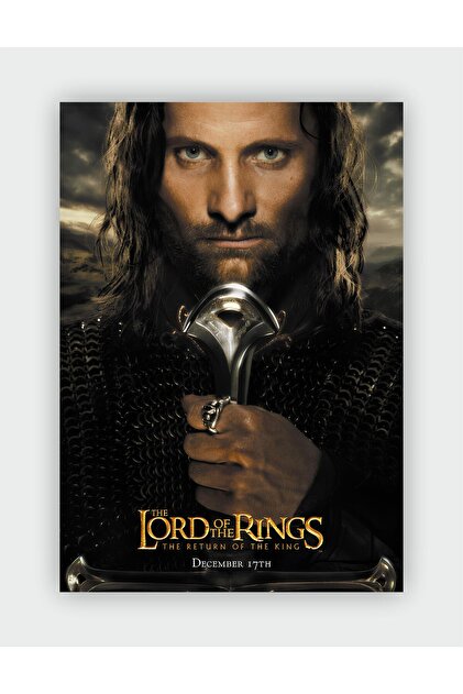 The Lord of the Rings - The Return of the King Film Duvar Posteri - Kalın Kağıt - Çerçevesiz