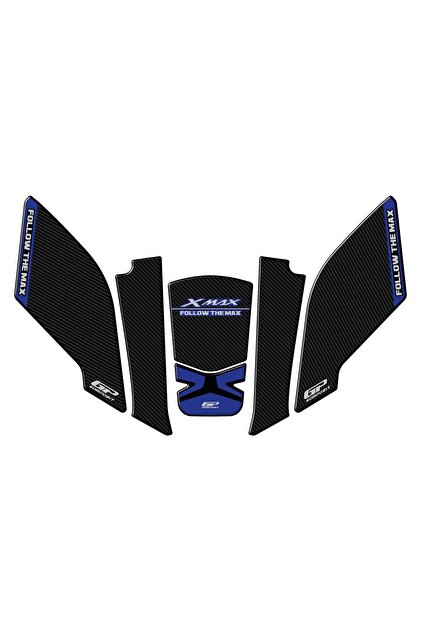 GP KOMPOZİT Yamaha XMAX 2023-2025 Uyumlu Tank Pad Mavi - Fiyatı