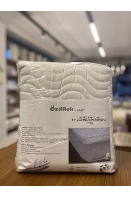 Alez Quilted Liquid-Proof Fitted Özdilek (160X200)
