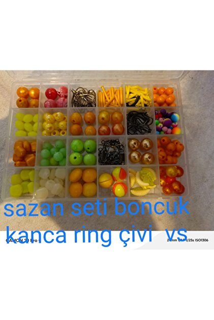 Sazan Seti Rig Takımı Için Bütün Malzemeler Mevcut