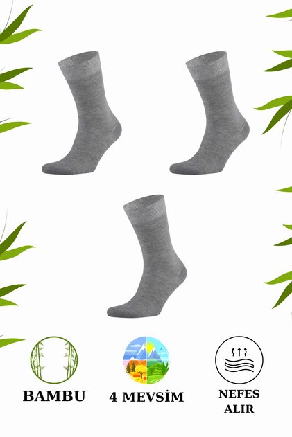 Premium Bamboo Seamless 4 Season Socks 3 Pairs