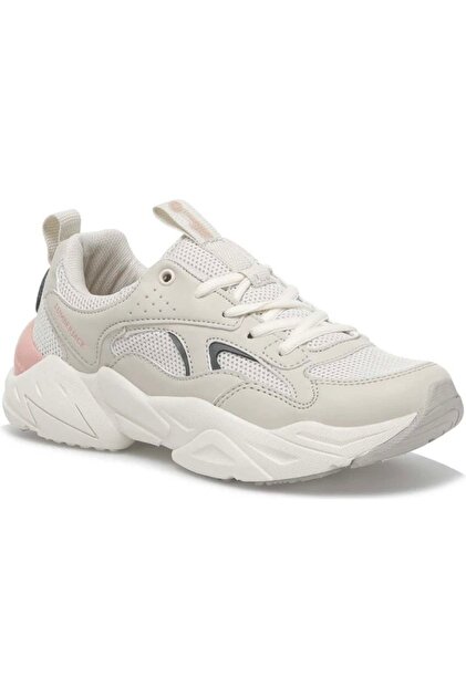 Dakota Pu Kadın Bej Spor Ayakkabı Sneaker